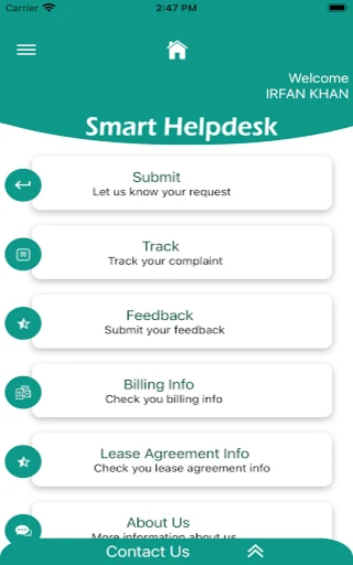 Ifms helpdesk FZ screenshot